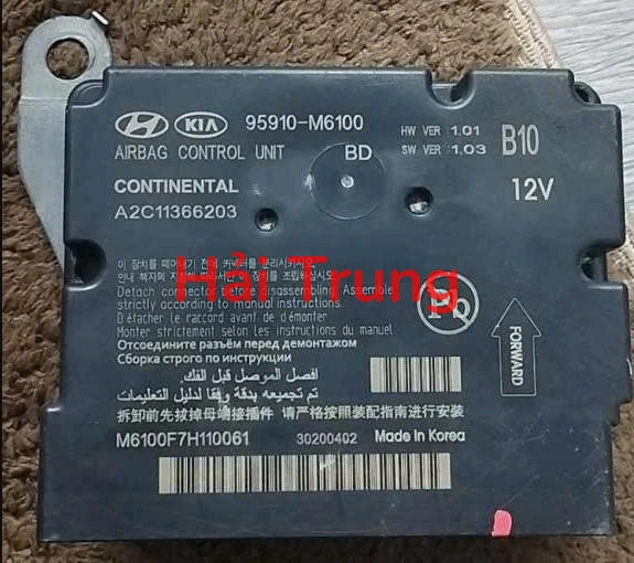 Hộp điều khiển túi khí Kia Cerato 2019 2020 Tháo Xe 95910M6100