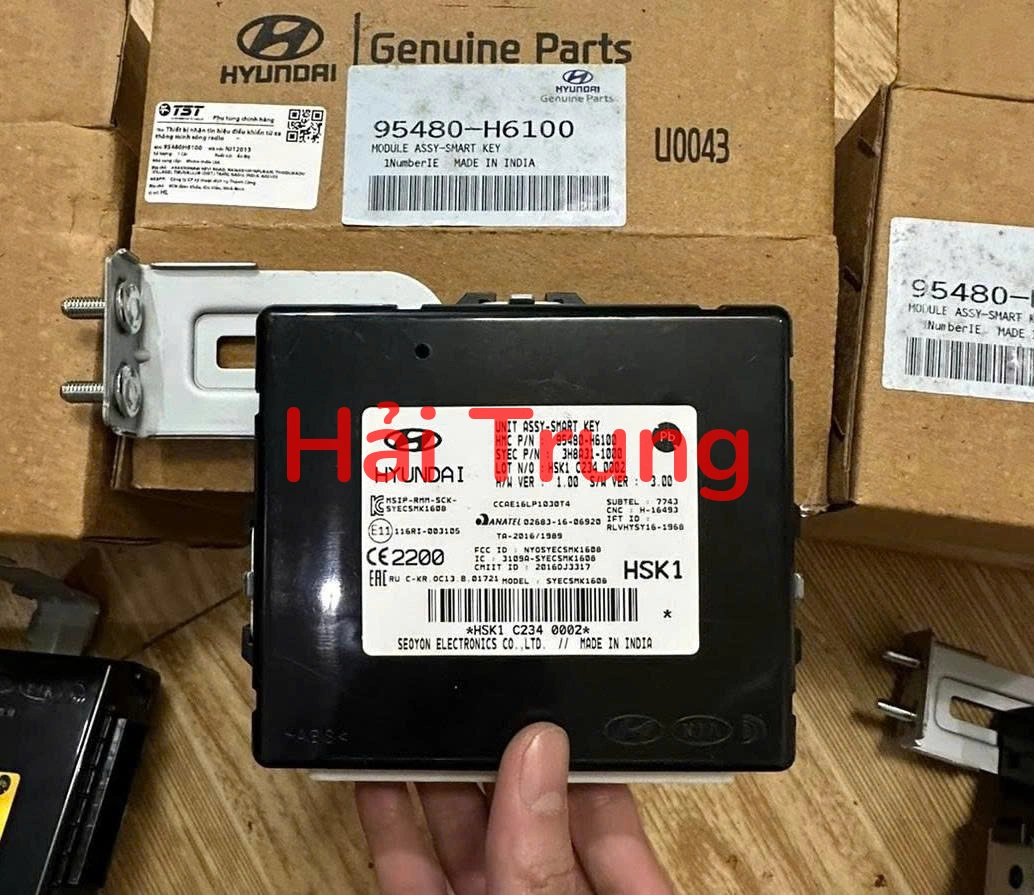 95480H6100 Hộp điều khiển chìa khóa thông minh Smart Key Hyundai Accent 2018-2023