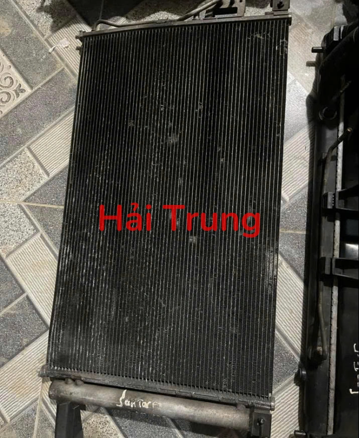 Giàn nóng Santafe 2009 2010 2011 Tháo Xe