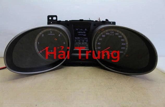 Đồng hồ táp lô Hyundai Santafe 2013-2015 Tháo Xe 940032W300 940032W000