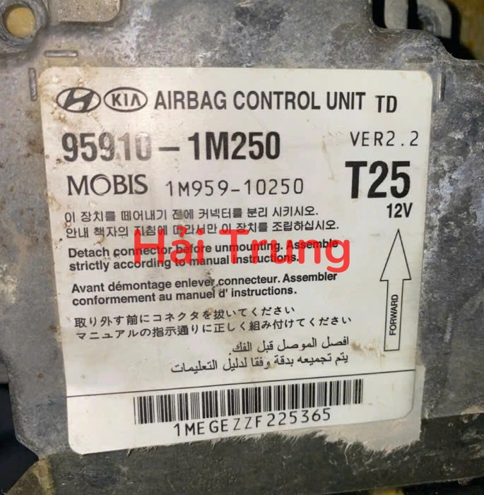 Hộp điều khiển túi khí Kia Forte Cerato Tháo xe 959101M250