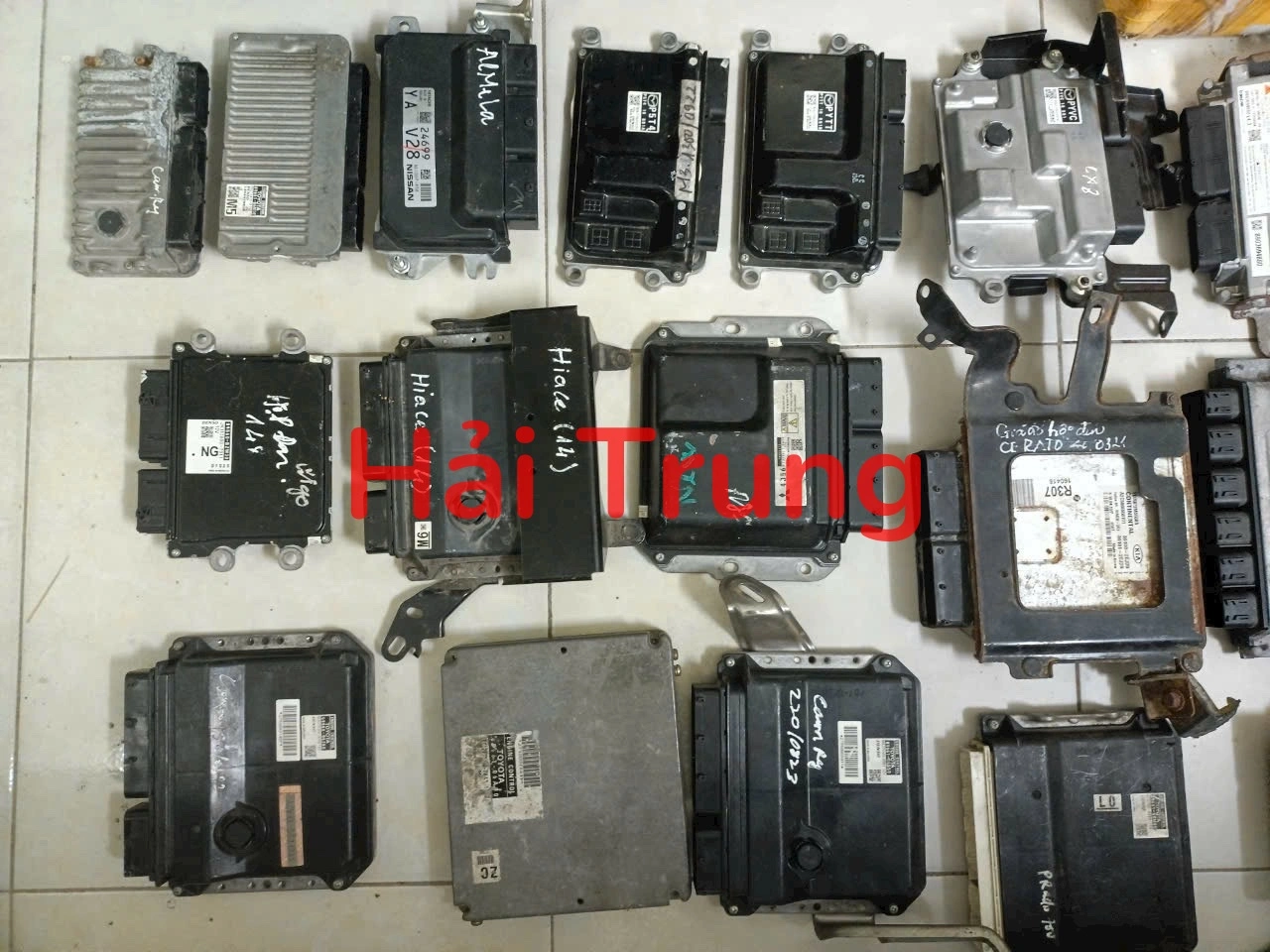 Tháo xe Hộp điều khiển động cơ Hộp đen ECU Hyundai, Kia, Toyota, Mitsubishi, Honda, Mazda, Nissan