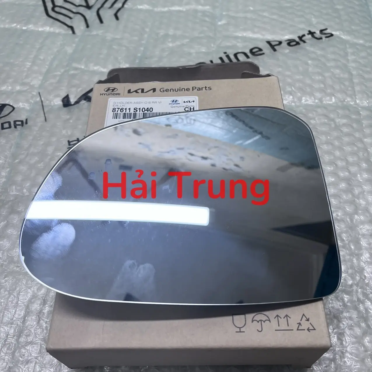 Mặt gương chiếu hậu Hyundai Santafe 2019-2020 chính hãng 87611S1040 87621S1040
