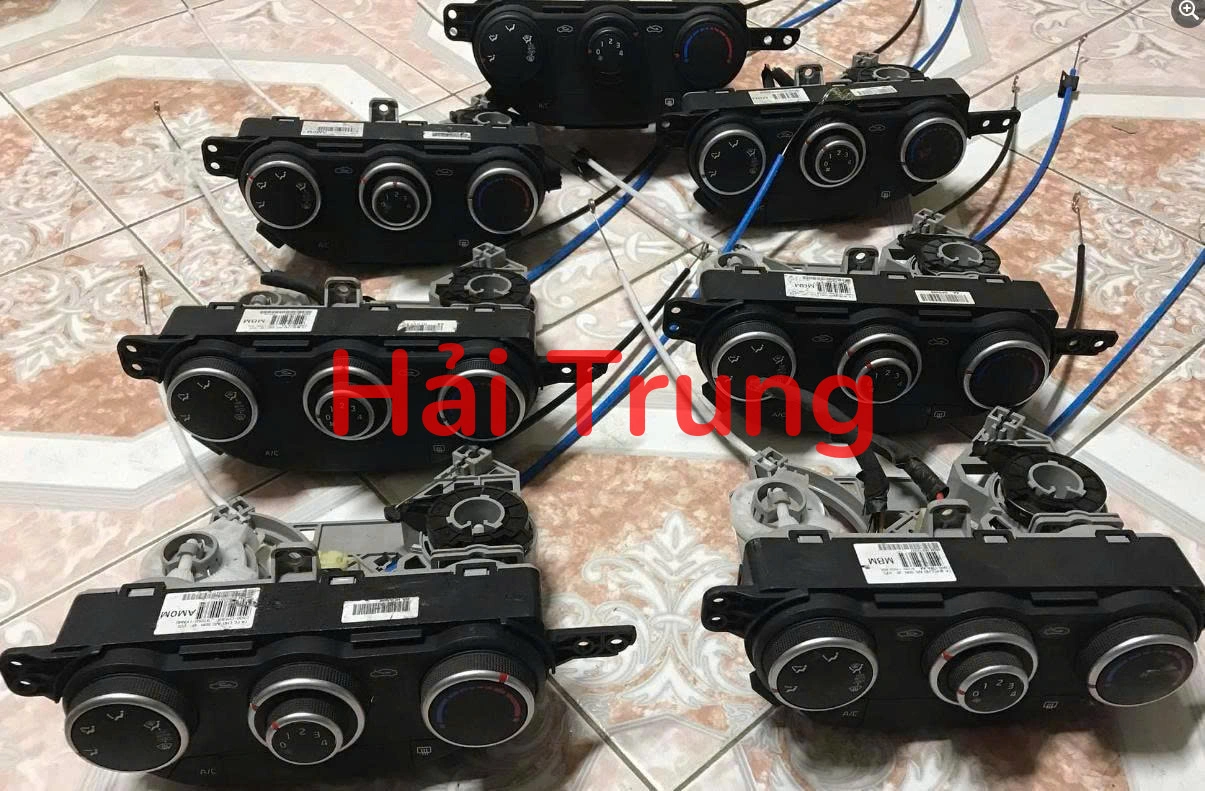 Tháo xe bảng điều khiển điều AC Kia Morning 2011 2012 2013 2014 2015