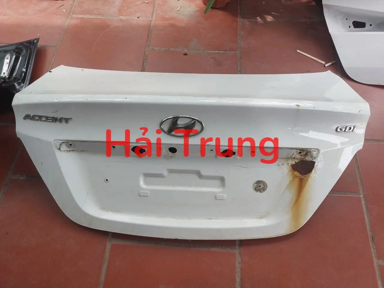 Nắp cốp hậu Hyundai Accent 2012-2017 Tháo xe Zin keo chỉ