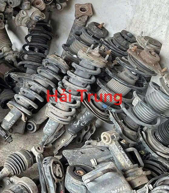 Giảm xóc Hyundai Santafe 2017 Tháo Xe