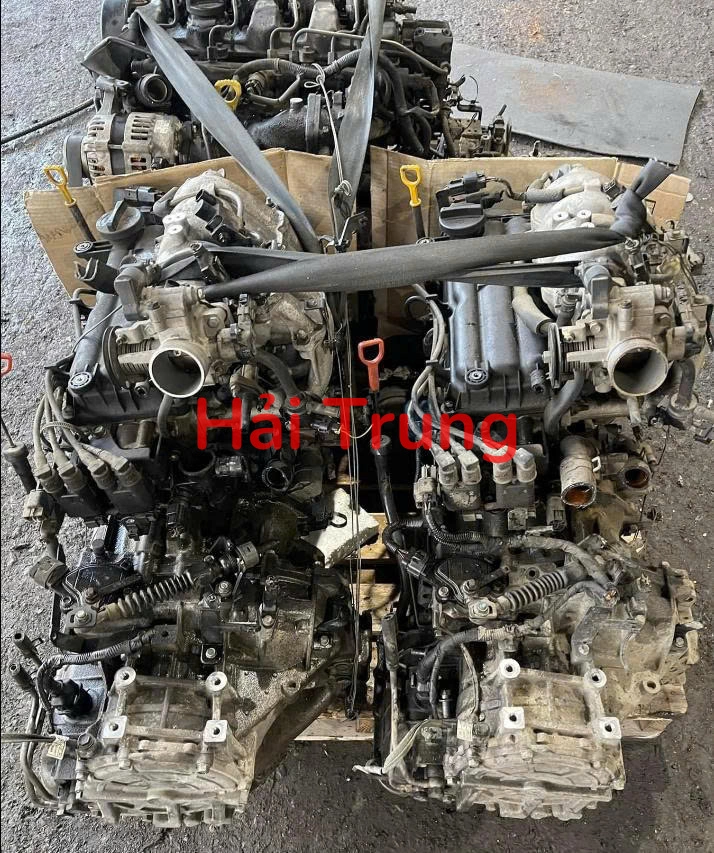 Máy tổng thành Hyundai Santafe 2009 2010 Tháo Xe