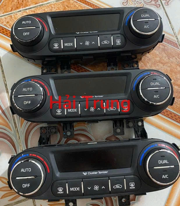 Tháo xe bảng điều khiển công tắc điều hòa Ac Kia K3 Cerato 2013-2016
