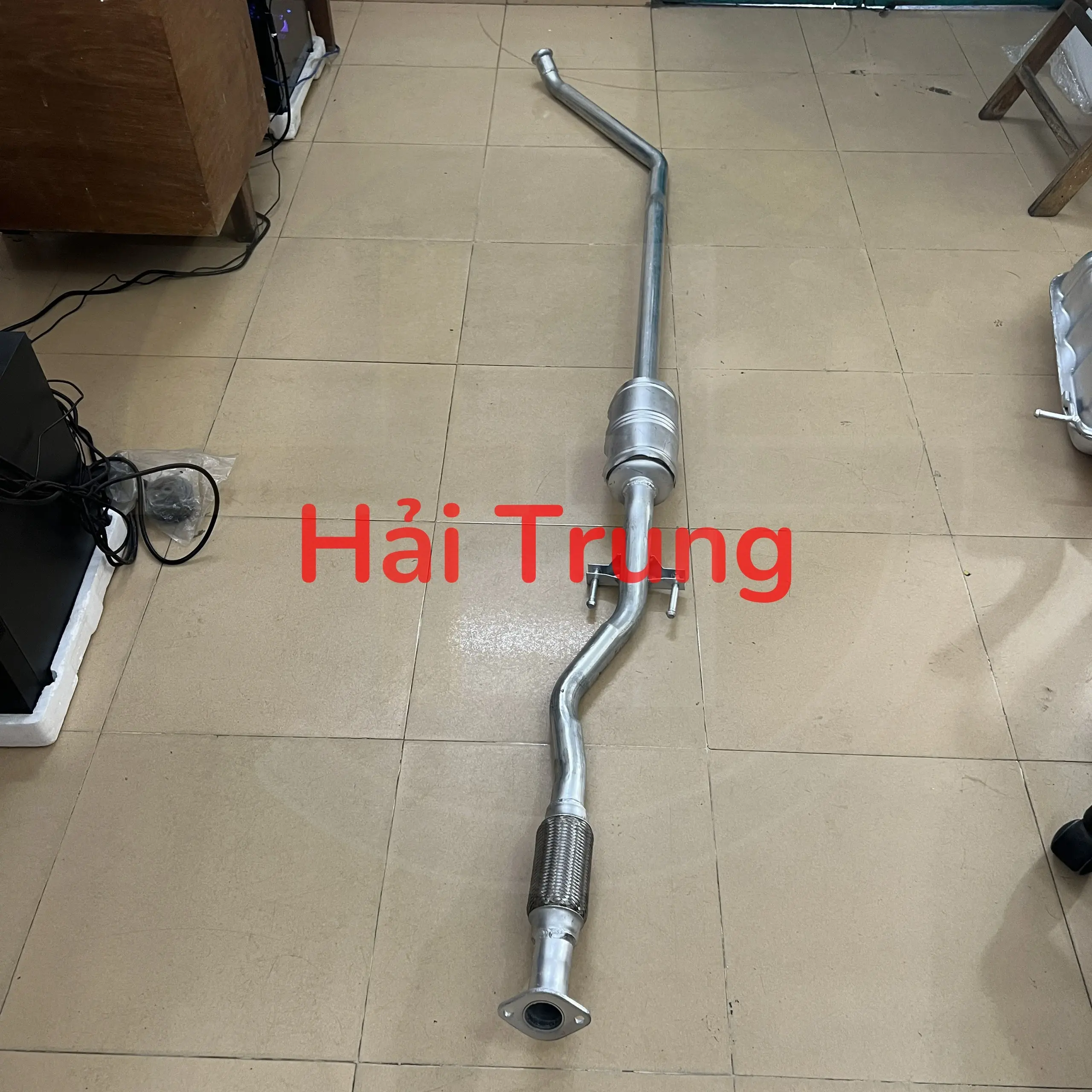 Ống xả đoạn giữa Kia Morning chính hãng 2861007600