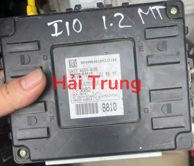 95400B4810 Tháo xe hộp điện thân xe BCM Hyundai I10 Tháo xe