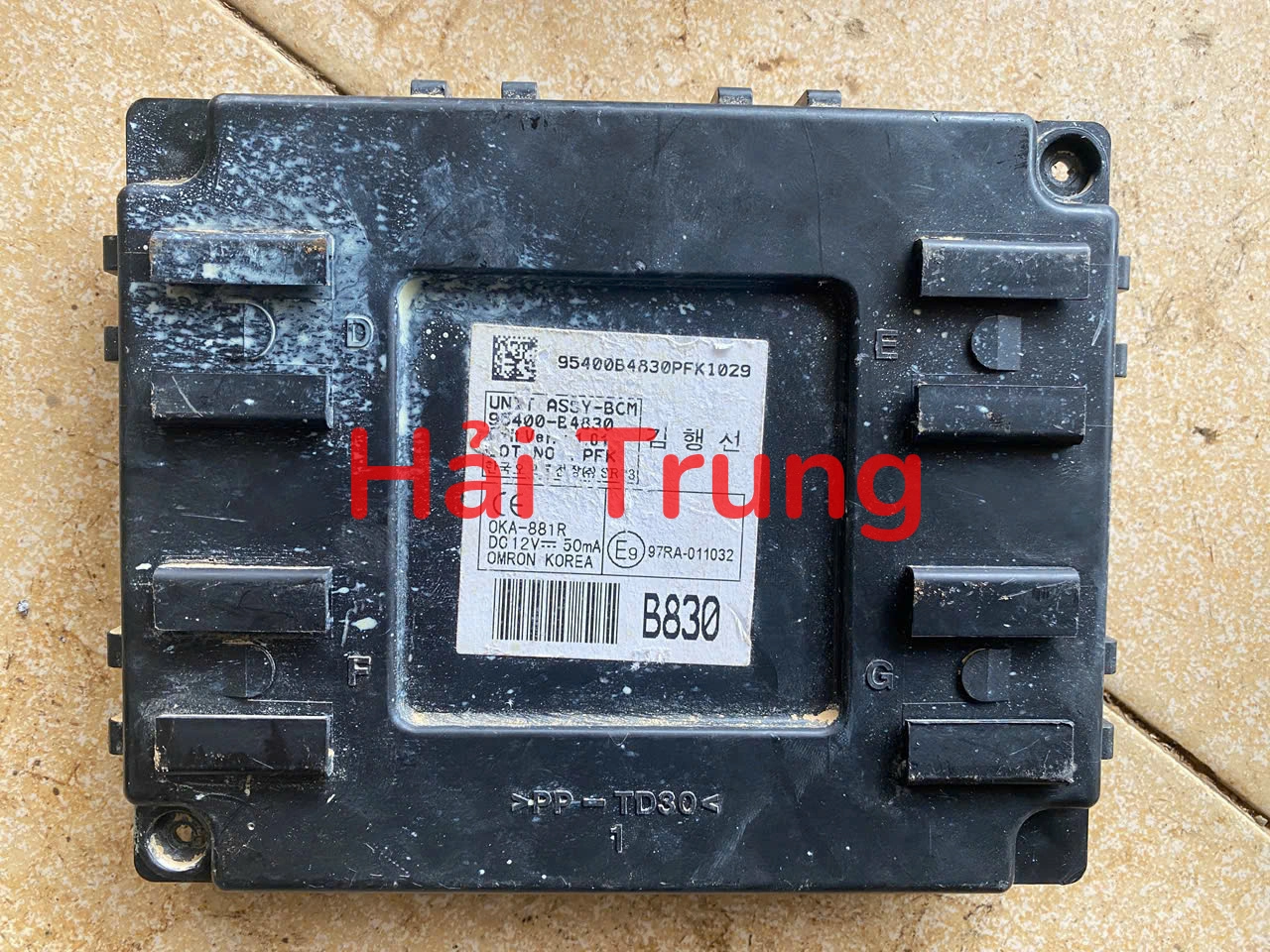 Hộp điều khiển điện thân xe BCM I10 Tháo xe 95400B4830