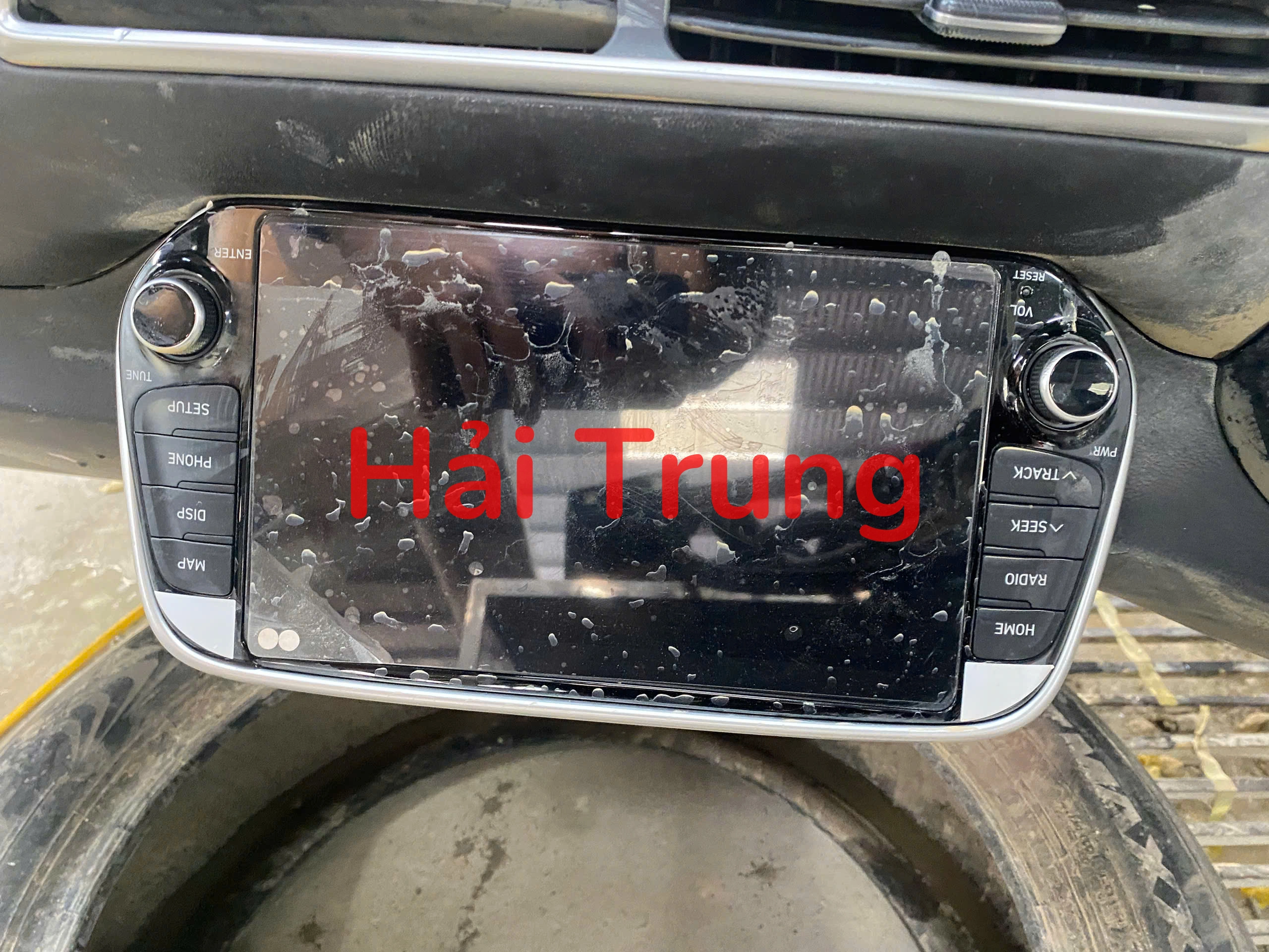 Màn hình Hyundai Tucson 2019 2020 Tháo xe