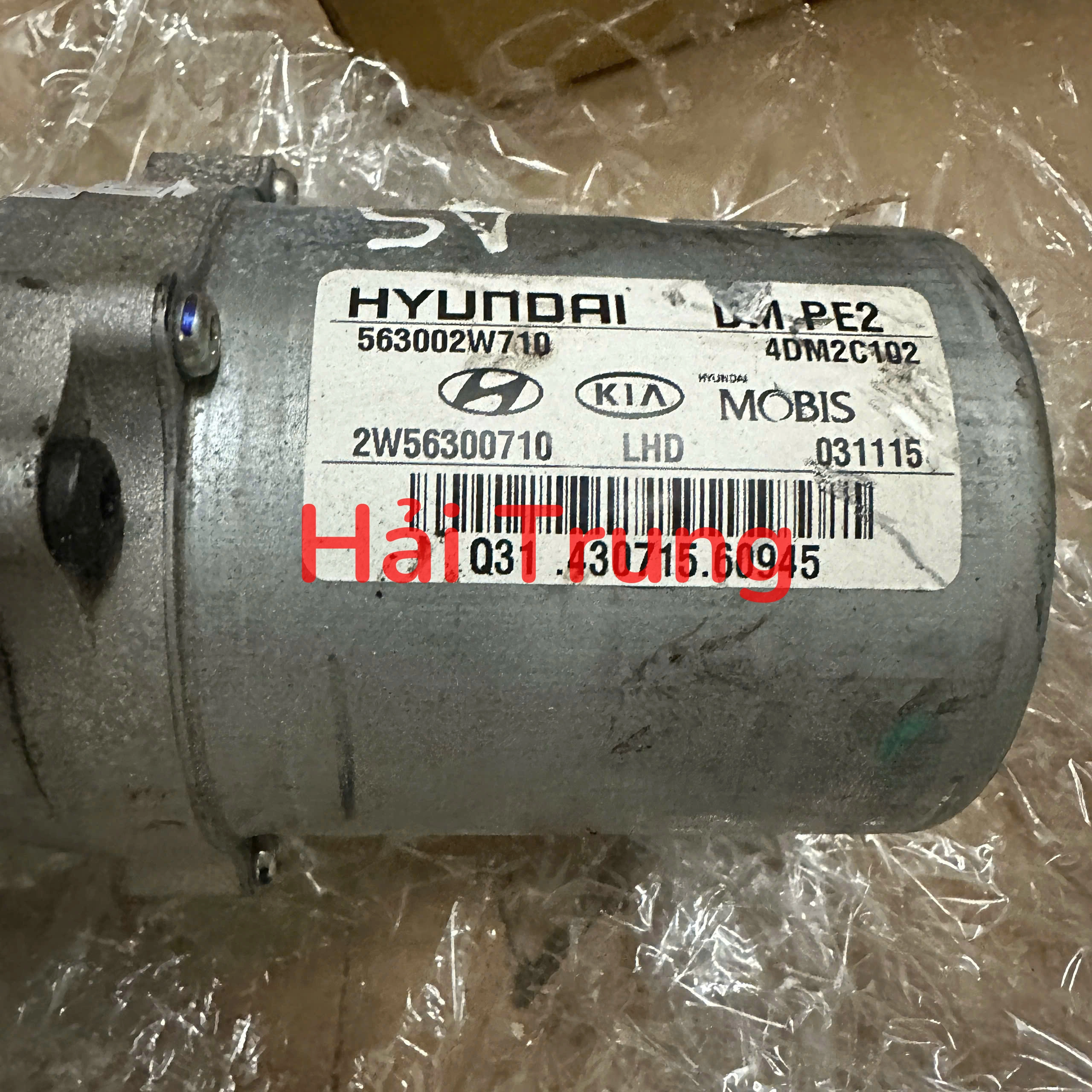 563002W710 Mô tơ cọc lái Hyundai Santafe 2016-2018 Tháo xe