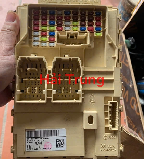 Hộp cầu trì Kia Cerato 2020 Tháo xe 91950M6430