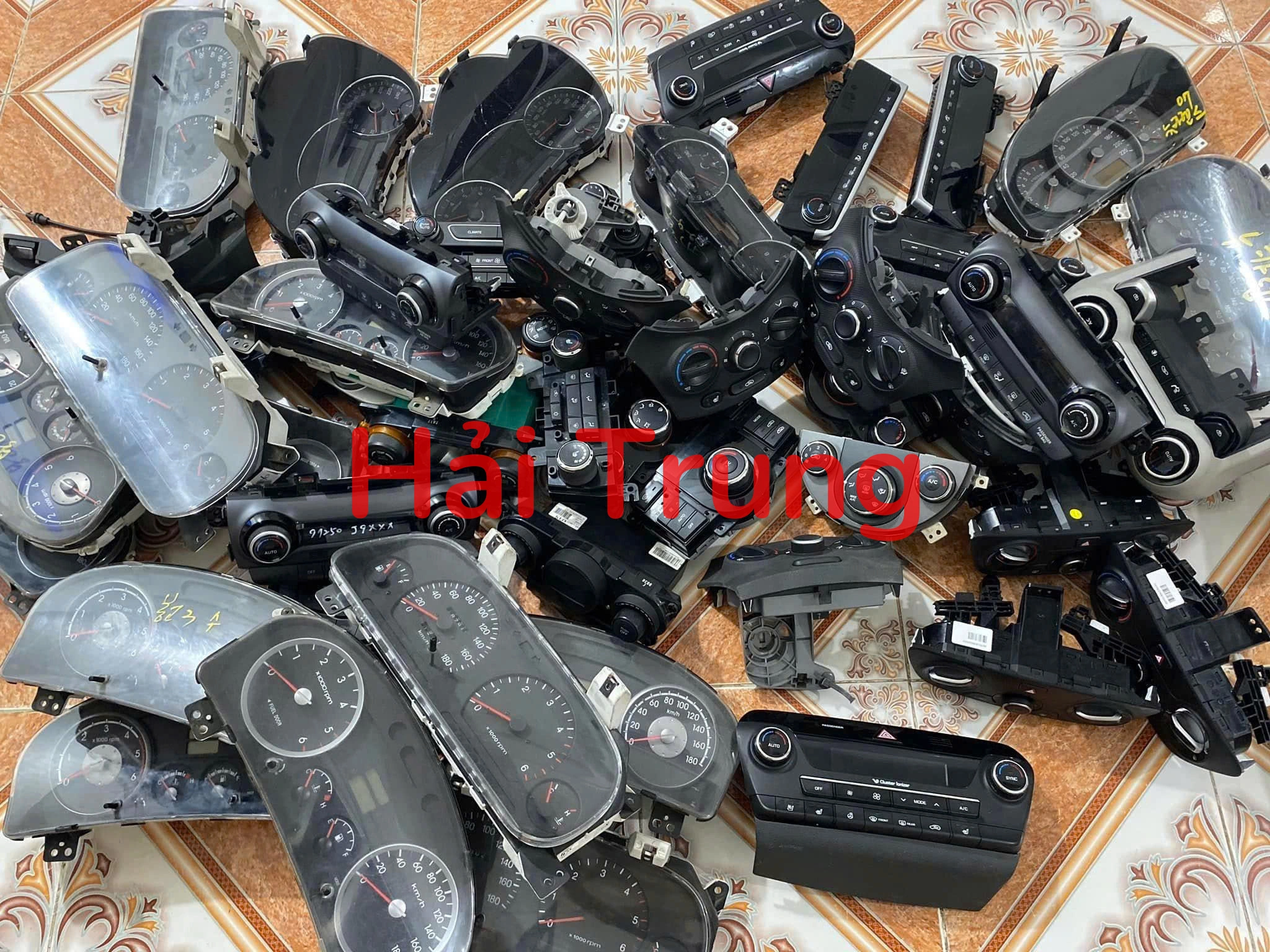 Tháo xe bảng điều khiển công tắc điều hòa Ac Hyundai, Kia, Daewoo, Toyota, Honda