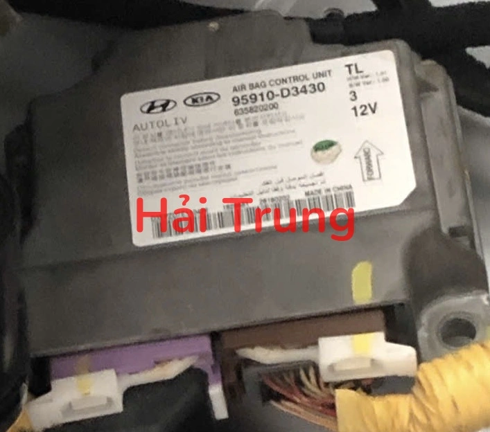 Hộp điều khiển túi khí Hyundai Tucson Tháo Xe 95910D3430