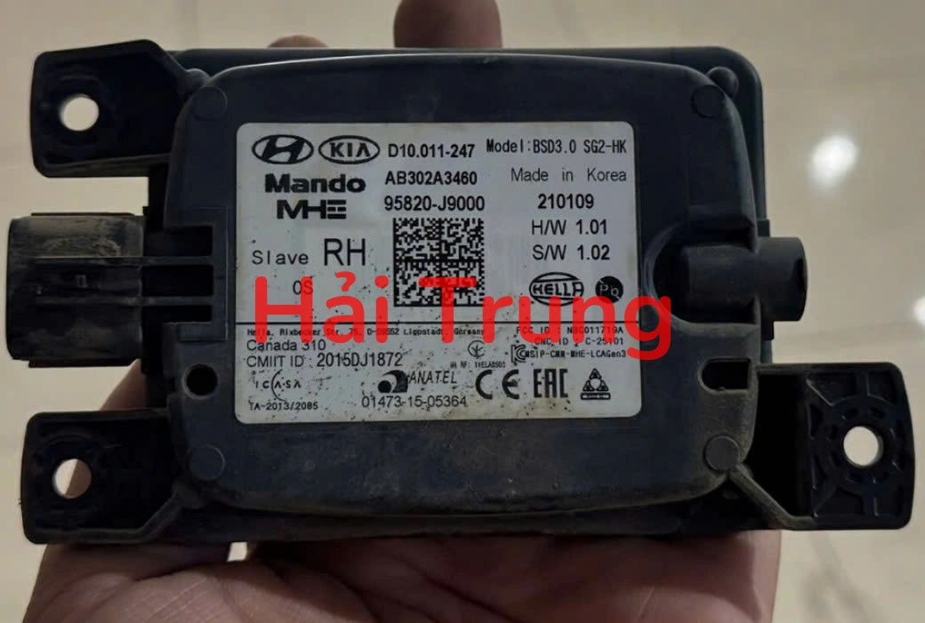 95820J9000 Hộp Radar cảnh báo điểm mù Hyundai Kona 2018-2023