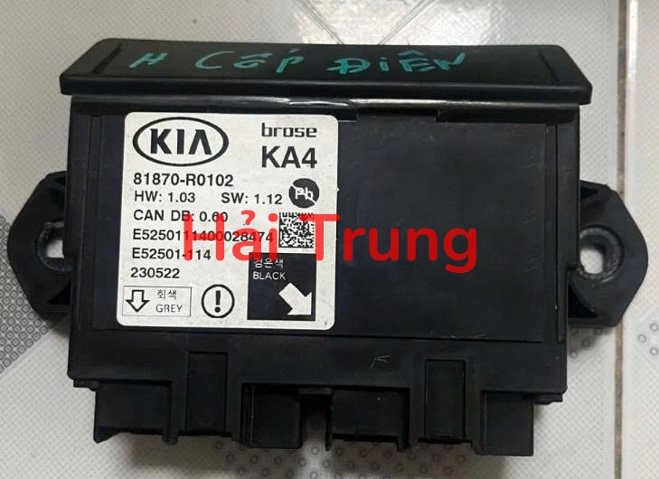 Hộp điều khiển cốp Kia Carnival 2022-2025 Tháo Xe 81870R0102