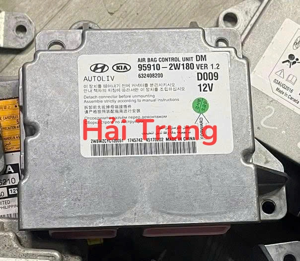 959102W180 Tháo xe hộp điều khiển túi khí Hyundai Santafe 2015-2020