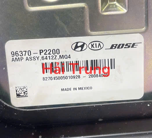 96370P2200 Hộp âm ly Kia Sorento 2021 2022 Tháo xe