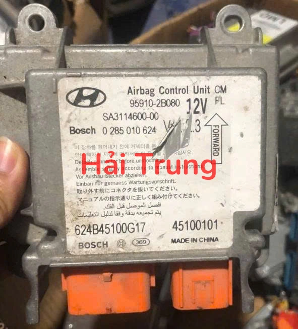 959102B080 Hộp điều khiển túi khí Hyundai Santafe 2004-2007 Tháo Xe