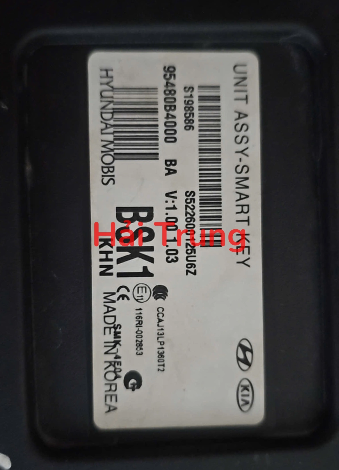 Hộp điều khiển Smart key Hyundai i10 Grand 2014-2020 95480B4000