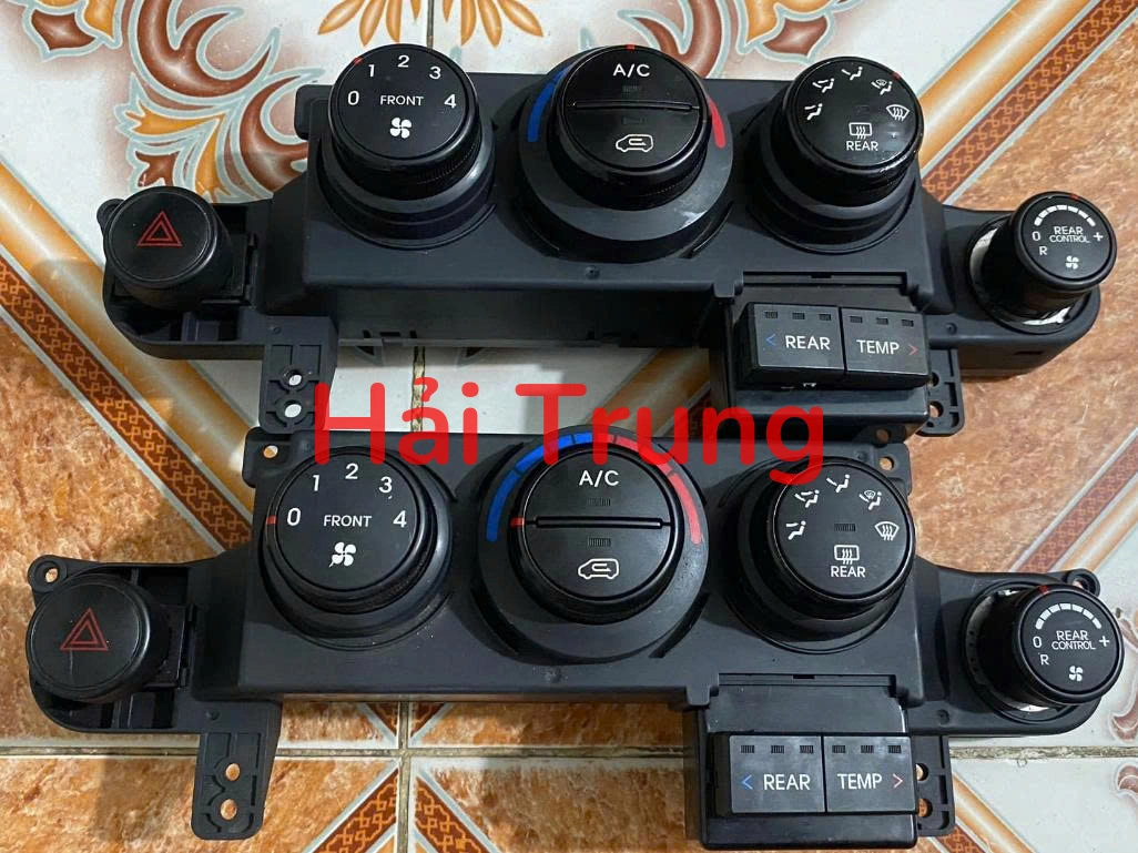 Tháo xe bảng điều khiển công tắc điều hòa Ac Hyundai Starex