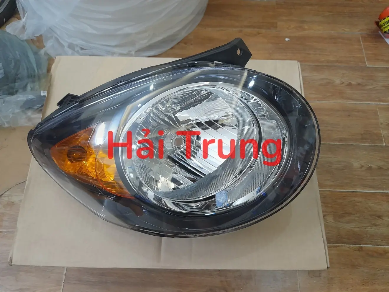 Đèn pha Kia Morning 2008 mí vàng 9210107700 9210207700