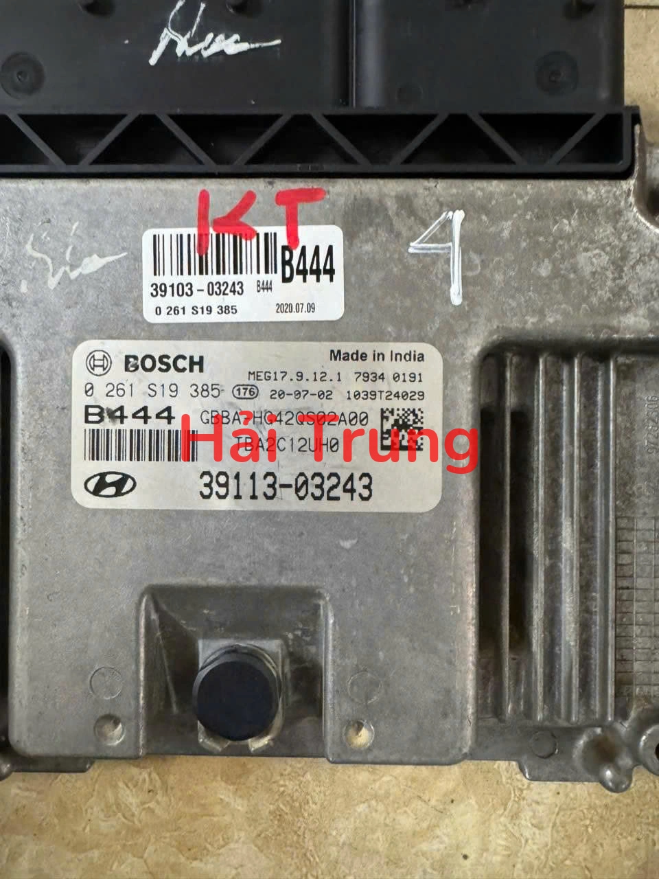 Hộp điều khiển điện tử Hyundai I10 Grand 3911303243