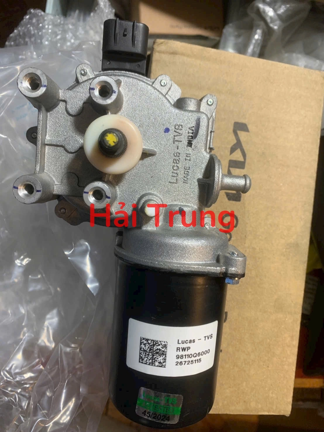 Mô tơ gạt mưa trước Kia Seltos 2021-2025 98110Q6000