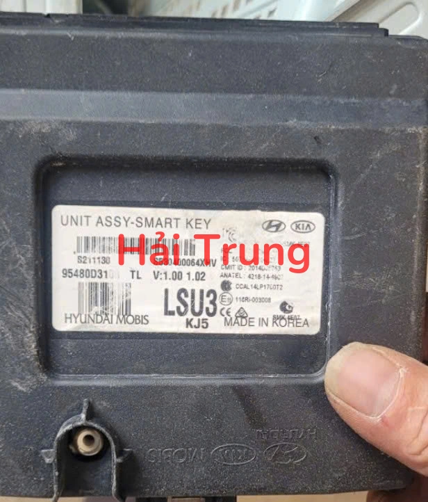 95480D3100 Hộp điều khiển khóa Smart Key Hyundai Tucson 2019-2021 Tháo xe