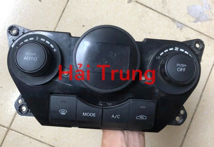 Tháo xe bảng điều khiển công tắc điều hòa Ac Kia Morning 2008-2011 đen