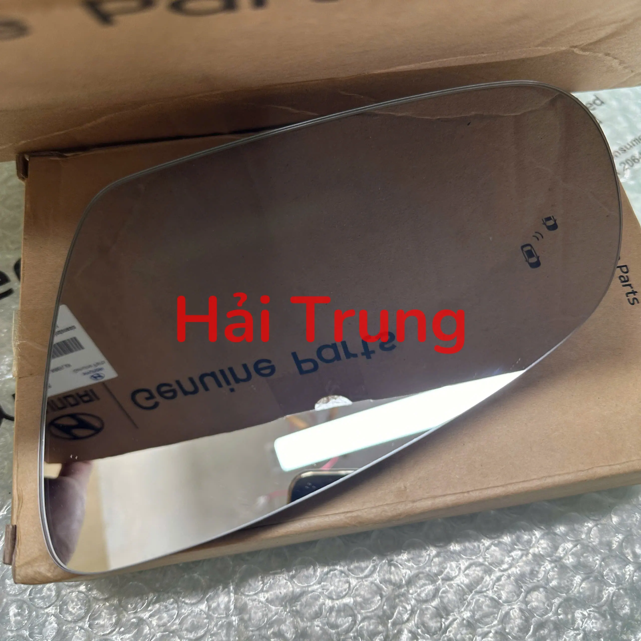 Mặt gương chiếu hậu Hyundai Kona 2018-2023 có cảnh báo vượt 87611J9010 87621J9010 