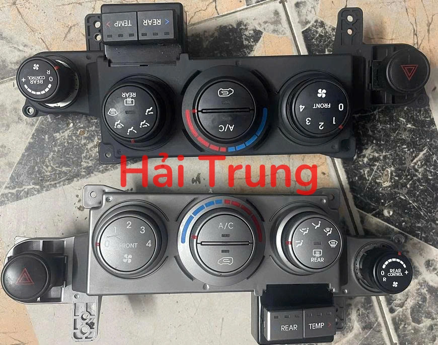 Tháo xe Bảng điều khiển điều hòa AC Hyundai Starex 2011