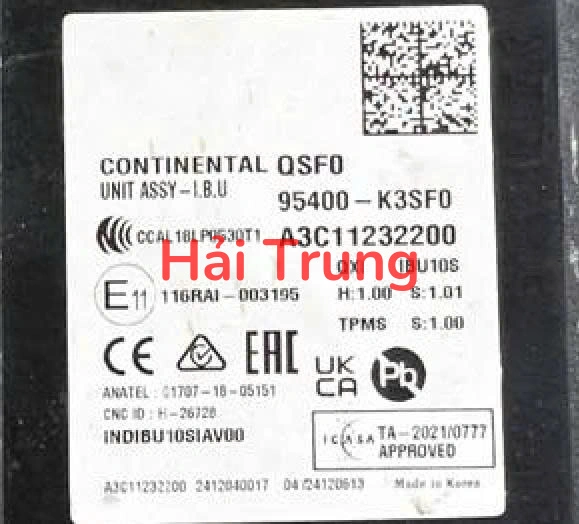 Hộp điều khiển chìa khóa thông minh Smart Key Hyundai Venue 2023-2026 95400K3SF0