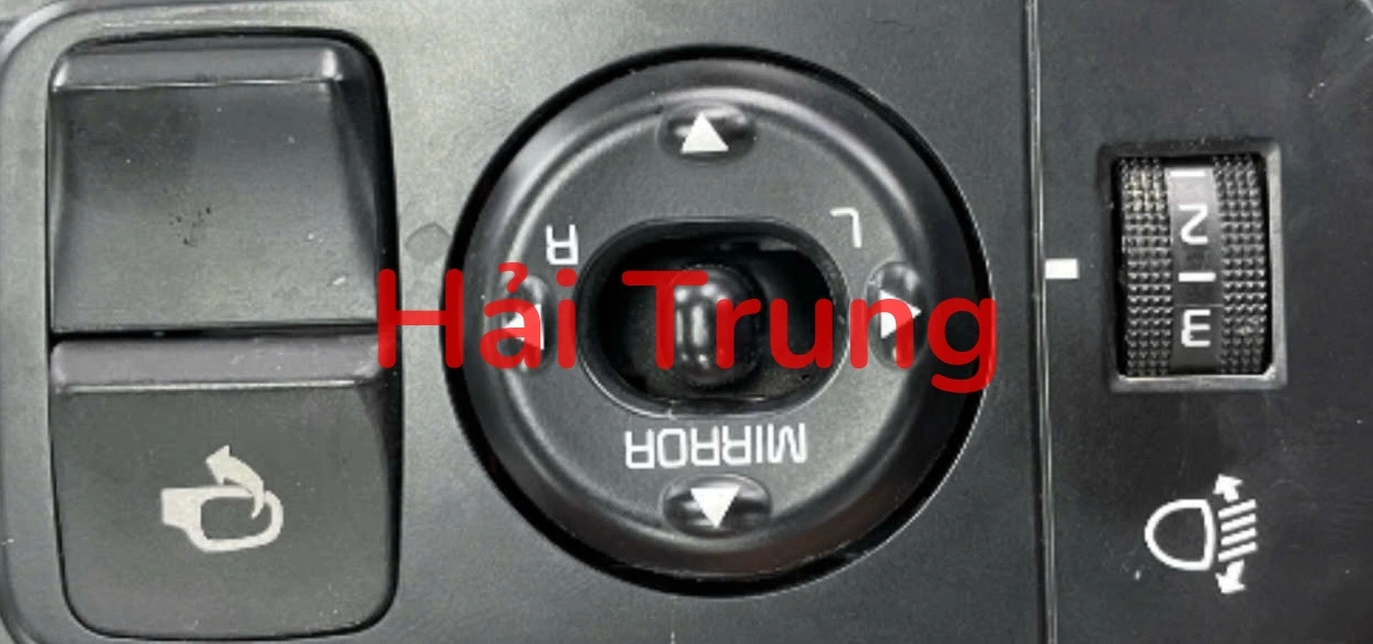 Cụm tông tắc chỉnh gương, đèn pha Kia Soluto Tháo Xe 93710H7000