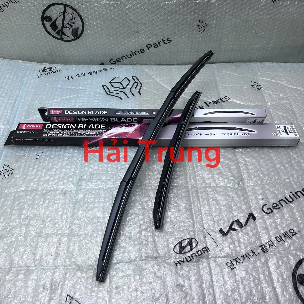 Chổi gạt mưa trước Kia K3 2013-2016 chính hãng denso