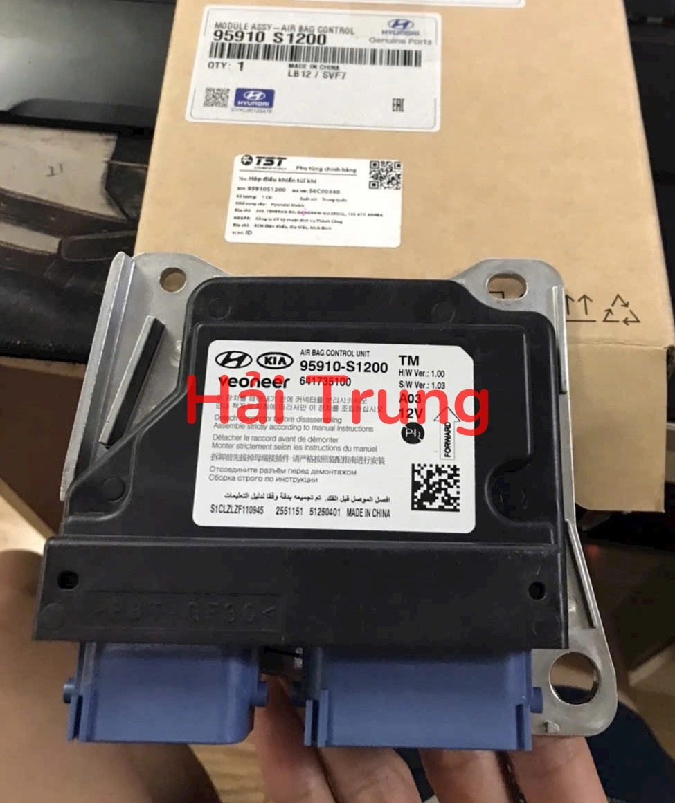 95910S1200 Hộp điều khiển túi khí Hyundai Santafe 2020-2025