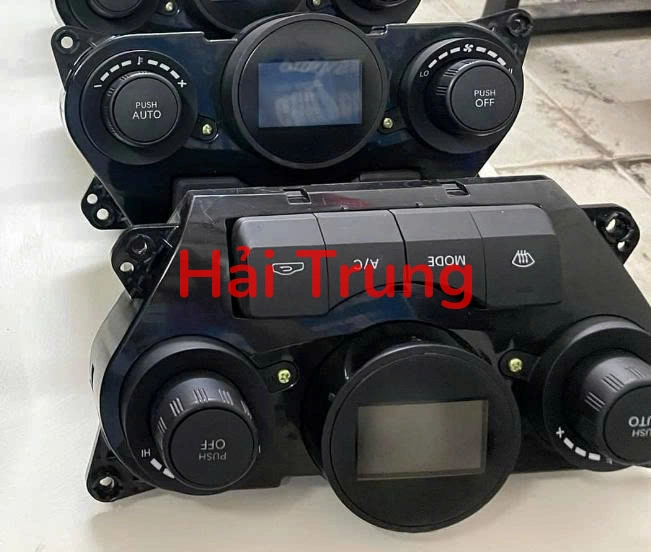 Bảng điều khiên công tắc điều hòa AC Kia Morning 2008 2009 2010 2011 