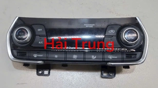 Tháo xe Bảng điều khiển điều hòa Hyundai Santafe 2019-2022