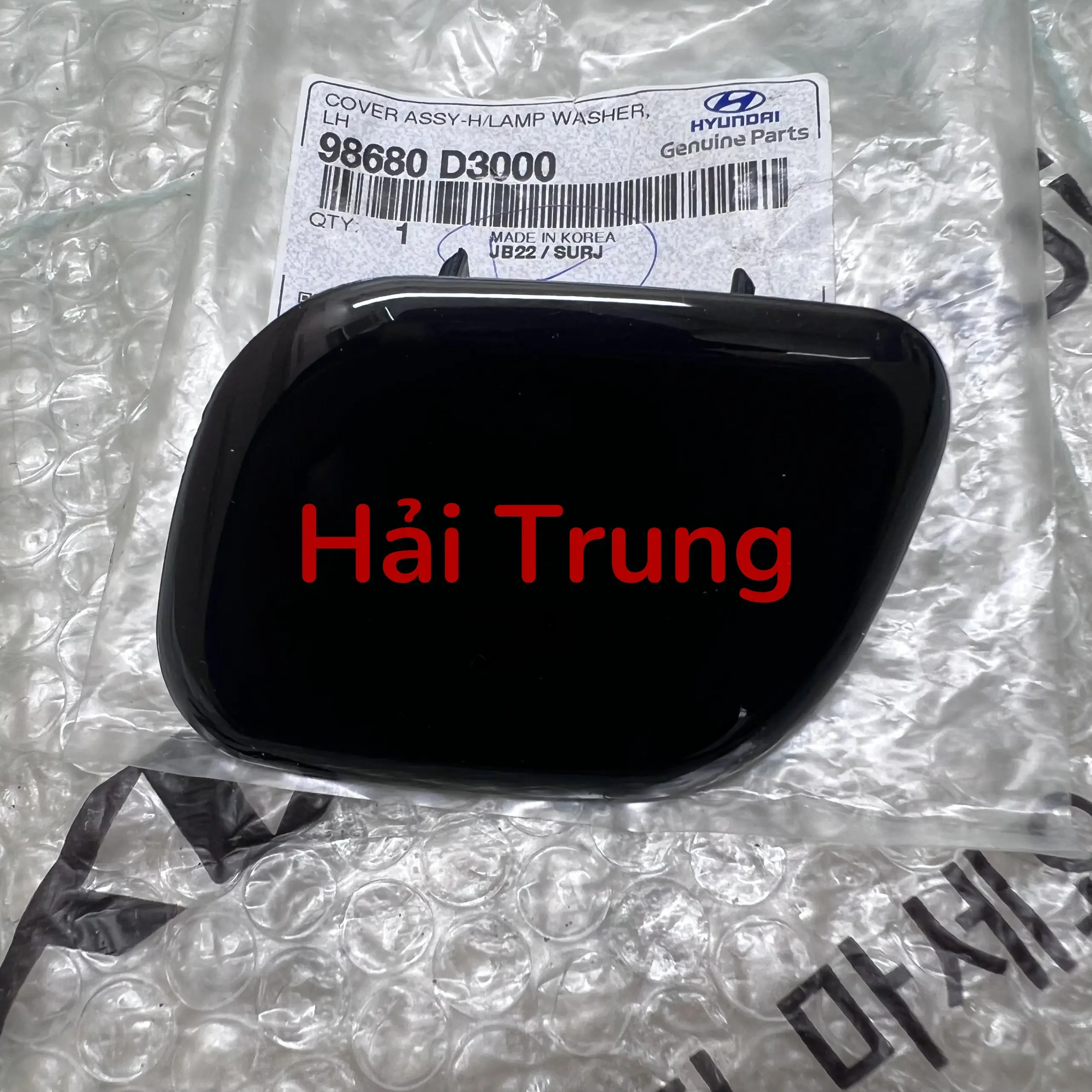 Nắp đậy vòi rửa đèn pha Hyundai Tucson 2015-2019 chín hãng 98680D3000.