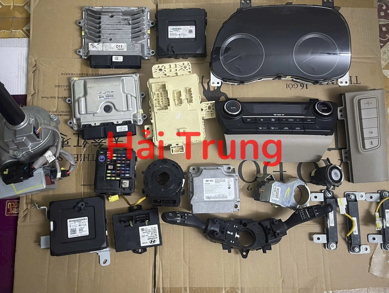 Tháo xe Bộ điện Hyundai Tucson 2019-2021