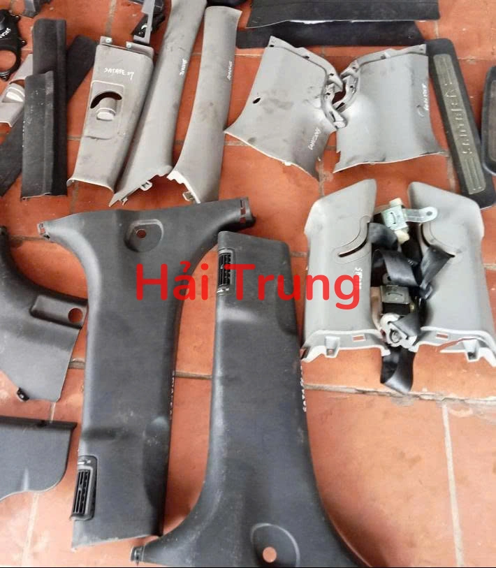 Ốp cột A, ốp cột B, cột C Hyundai Santafe 2008 2009 2010 2011 Tháo Xe
