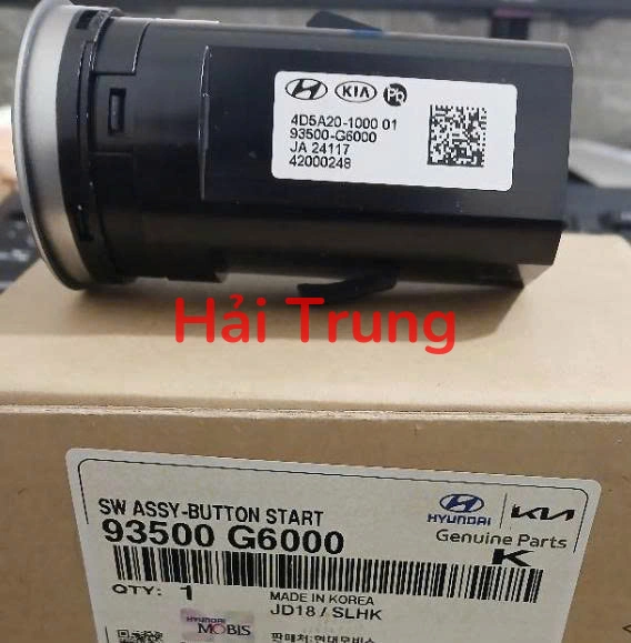 93500G6000 Nút khởi động đề Start Stop Kia Morning 2020-2025