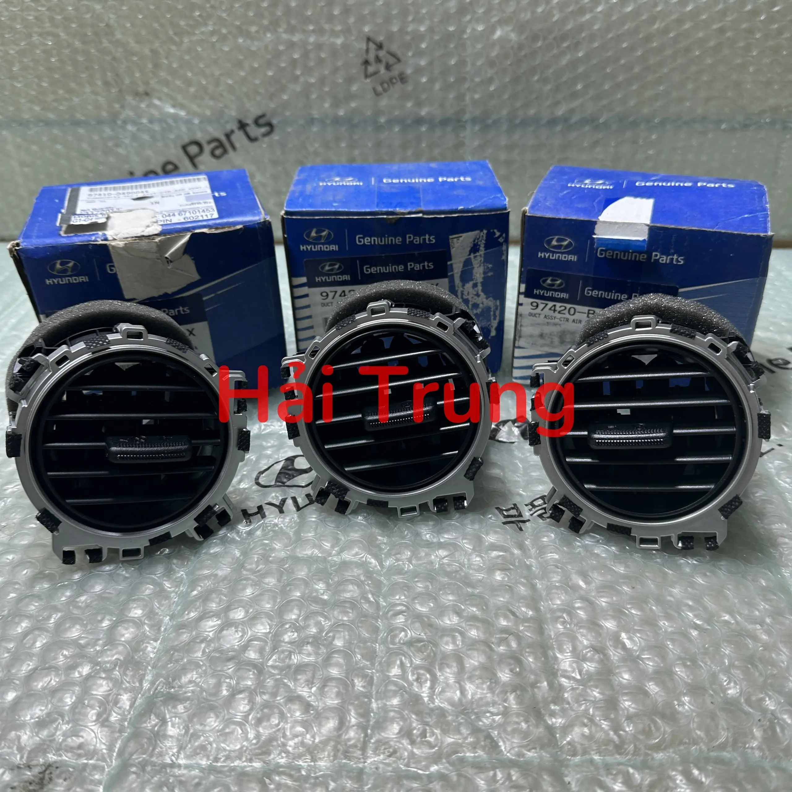 Cửa gió điều hoà táp lô Hyundai I10 Grand chính hãng