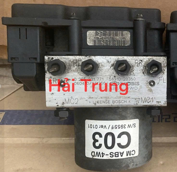 589102B350 Cụm bơm ABS Hyundai Santafe 2008 2009 2010 2011