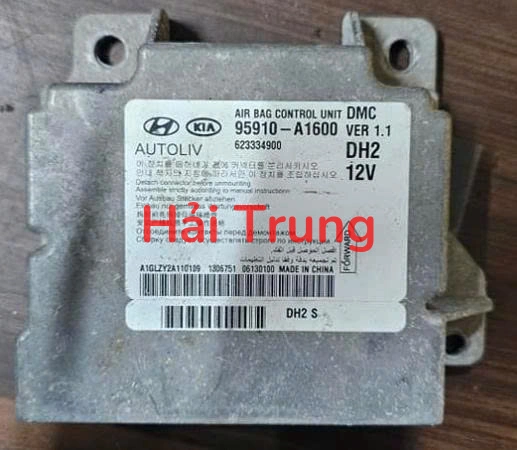 95910A1600 Hộp điều khiển túi khí Hyundai Santafe IX45 Nhập