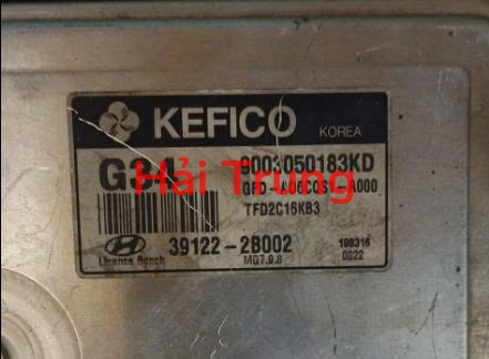 391122B002 Hộp điều khiển điện tử Hyundai I30 Tháo Xe