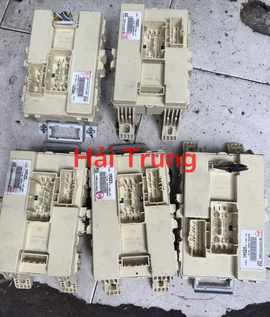 Hộp cầu trì trong xe Hyundai Accent 2011-2017 Tháo Xe 919501R520 919501R530