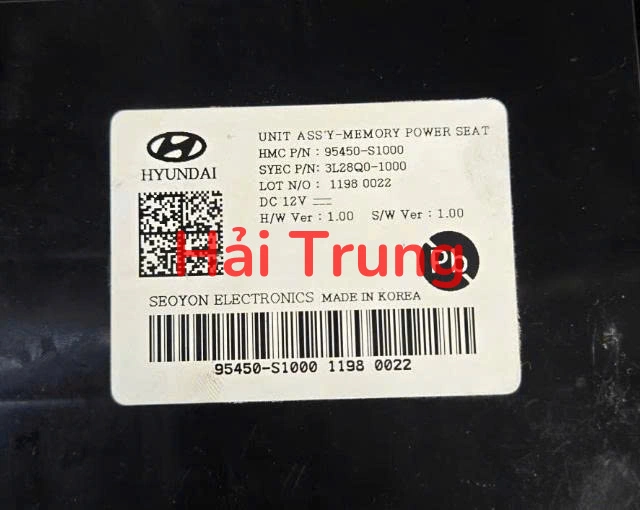 Hộp điều khiển ghế Hyundai Santafe 2019 2020 95450S1000